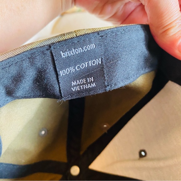 ⭐️ Brixton Snapback Classic Logo Camouflage Snapback Adjustable Men's Hat/Cap - Picture 6 of 7